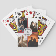 Valentine personalisierte Foto-Collagen und Namen