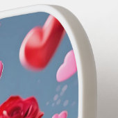 Valentine Pickleball Liebe - Herz & Paddle Design (Linke Seite)