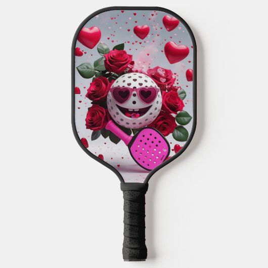 Valentine Pickleball Liebe - Herz & Paddle Design (Vorderseite)