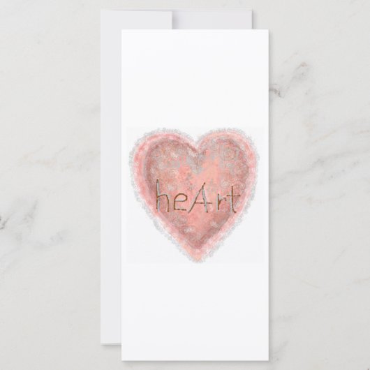 Valentine Pink Heart (Vorderseite)