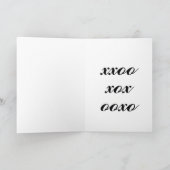 Valentine Pink Heart Dress Lady Ankündigung (Innenseite)