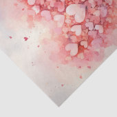 Valentine Pink Hearts Balloons Seidenpapier (Ausschnitt)