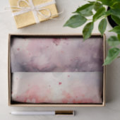 Valentine Pink Hearts Balloons Seidenpapier (Geschenk)