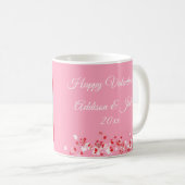 Valentine Pink Persönliche FOTO-VORLAGE Kaffeetasse (VorderseiteRechts)