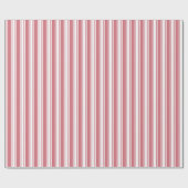 Valentine Pink Stripe Muster Motif Winter Geschenkpapier (Flach)