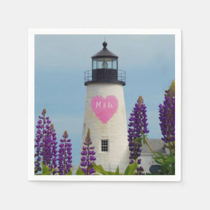 Valentine Pink Watercolor Serviette