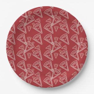 Valentine-Pizza-Partypapierwaren Pappteller