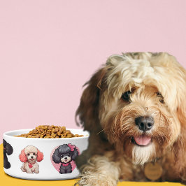 Valentine Poodle Dog | Hundeschale Napf