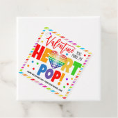 Valentine Pop It gibt Tags Geschenkanhänger (Beispiel)