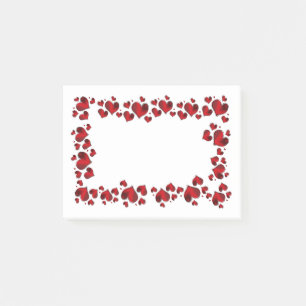 Valentine Post-it Klebezettel