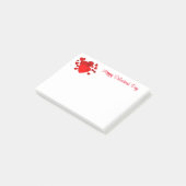 Valentine Post-it Klebezettel (angewinkelt)