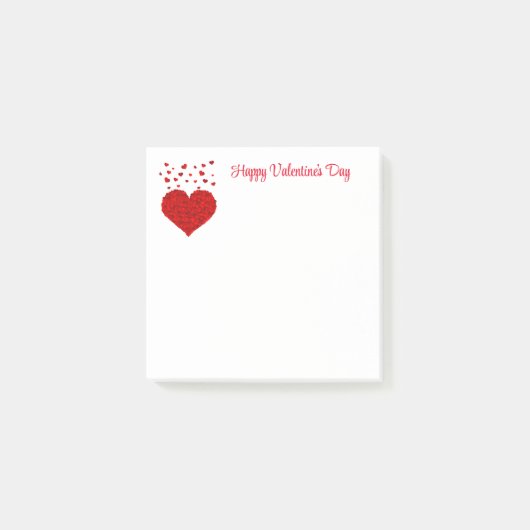 Valentine Post-it-Notes Post-it Klebezettel (Vorderseite)