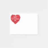 Valentine Post-it-Notes Post-it Klebezettel (Vorderseite)