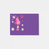 "VALENTINE" post -it Notes Post-it Klebezettel (Vorderseite)