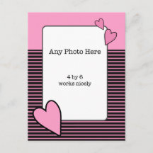 Valentine Postcard mit meinem Foto