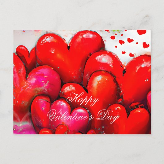 Valentine Postkarte (Vorderseite)