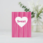 Valentine Postkarte (Stehend Vorderseite)