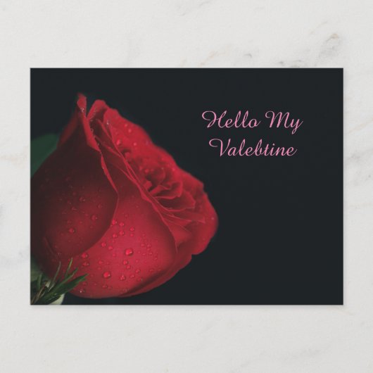 Valentine Postkarte (Vorderseite)