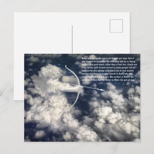 Valentine Postkarte (Vorne/Hinten)