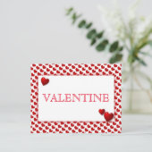 VALENTINE POSTKARTE (Stehend Vorderseite)