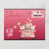 Valentine Postkarte (Vorderseite)