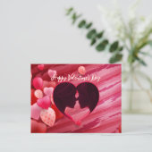 Valentine Postkarte (Stehend Vorderseite)