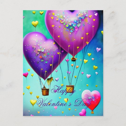 Valentine Postkarte (Vorderseite)