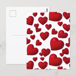Valentine Postkarte