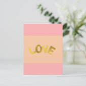 Valentine Postkarte (Stehend Vorderseite)