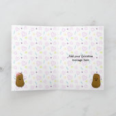 Valentine Potato Personalisiert Feiertagskarte (Innenseite)