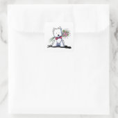 Valentine Prince Westie Stickers (Tasche)