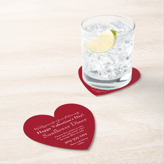 Valentine Promotional Untersetzer - HAMbyWG (Vor Ort)