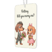 Valentine Proposal Autolufterfrischer (Links)