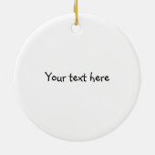 Valentine Puppy - Black Labrador - Labrador Puppy Keramikornament (Hinten)