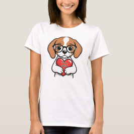 Valentine Puppy T-Shirt