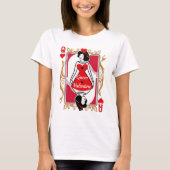 Valentine Queen | T - Shirt der Karte (Vorderseite)