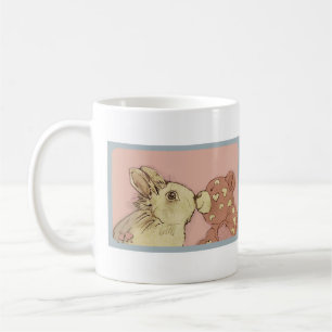 Valentine Rabbit und Teddy Bear Tasse