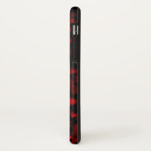 Valentine Red Bokeh Hearts Case-Mate iPhone Hülle (Hinten/Links)