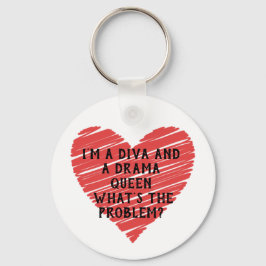 Valentine Red Happy Herzromantik Grafik Schlüsselanhänger