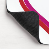 Valentine Red Heart Mousepad (Ecke)