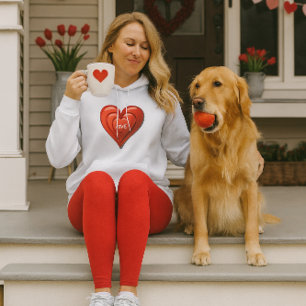 Valentine Red Heart Sweatshirt