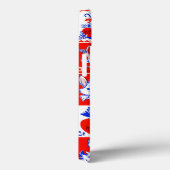 Valentine Retro Liebe schlägt Niedliche Muster Case-Mate iPhone Hülle (Rückseite / Rechts)