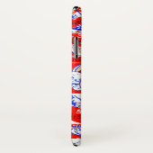 Valentine Retro Liebe schlägt Niedliche Muster Case-Mate iPhone Hülle (Hinten/Rechts)