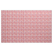 Valentine Retro Liebe schlägt Niedliche Muster Stoff (Yard (91,4 cm))