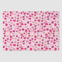 Valentine Rosa Herz mit Weiß