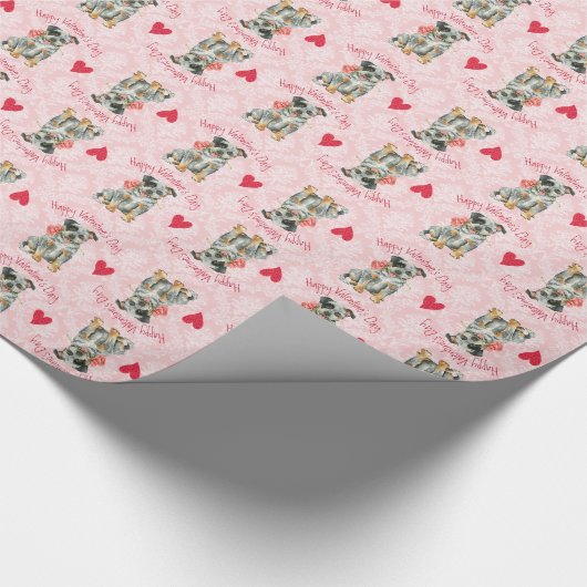 Valentine Rose ACD Geschenkpapier (Ecke)
