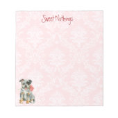 Valentine Rose ACD Notizblock (Vorderseite)