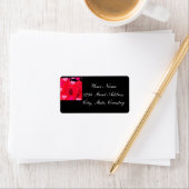 VALENTINE-ROSE ADRESSAUFKLEBER (Insitu)