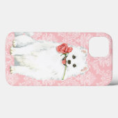 Valentine Rose American Eskimo Dog Case-Mate iPhone Hülle (Rückseite (Horizontal))