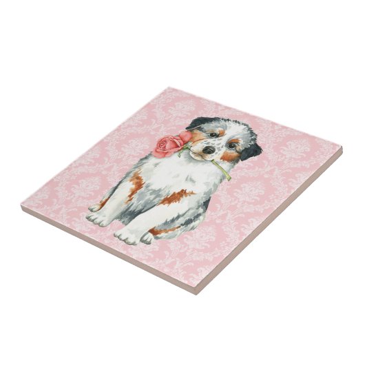 Valentine Rose Aussie Fliese (Seite)